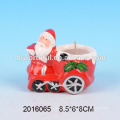 Promotional christmas tealight holder with boot shape